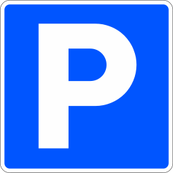S-17 - sinal de trânsito Estacionamento
