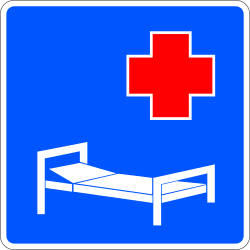 S-23 - sinal de trânsito Hospital