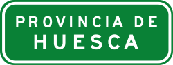 S-540 - Provinzeinfahrt Verkehrsschild