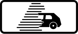 S-890c - Panneau routier Signalisation en conditions particulières (brouillard)