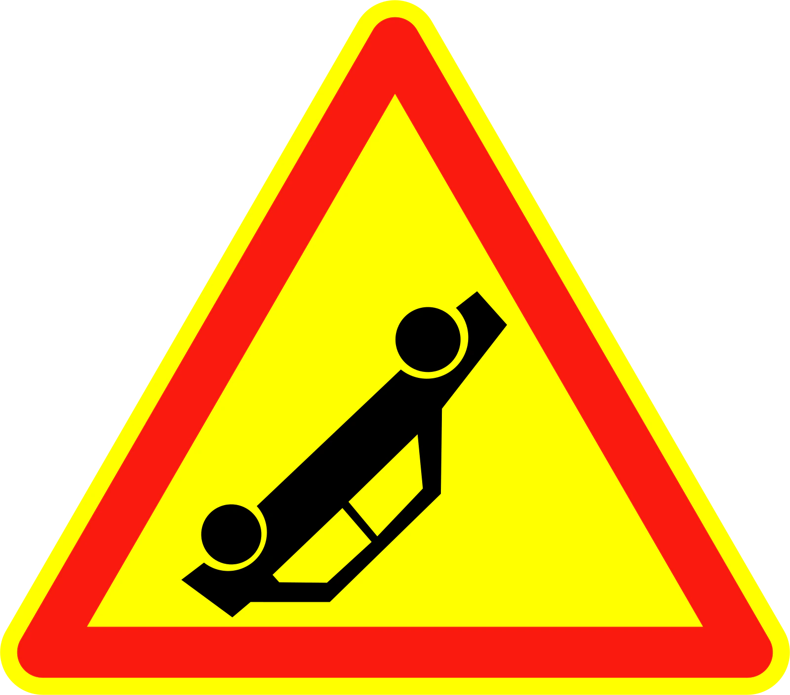 AK31 - Panneau routier Accident