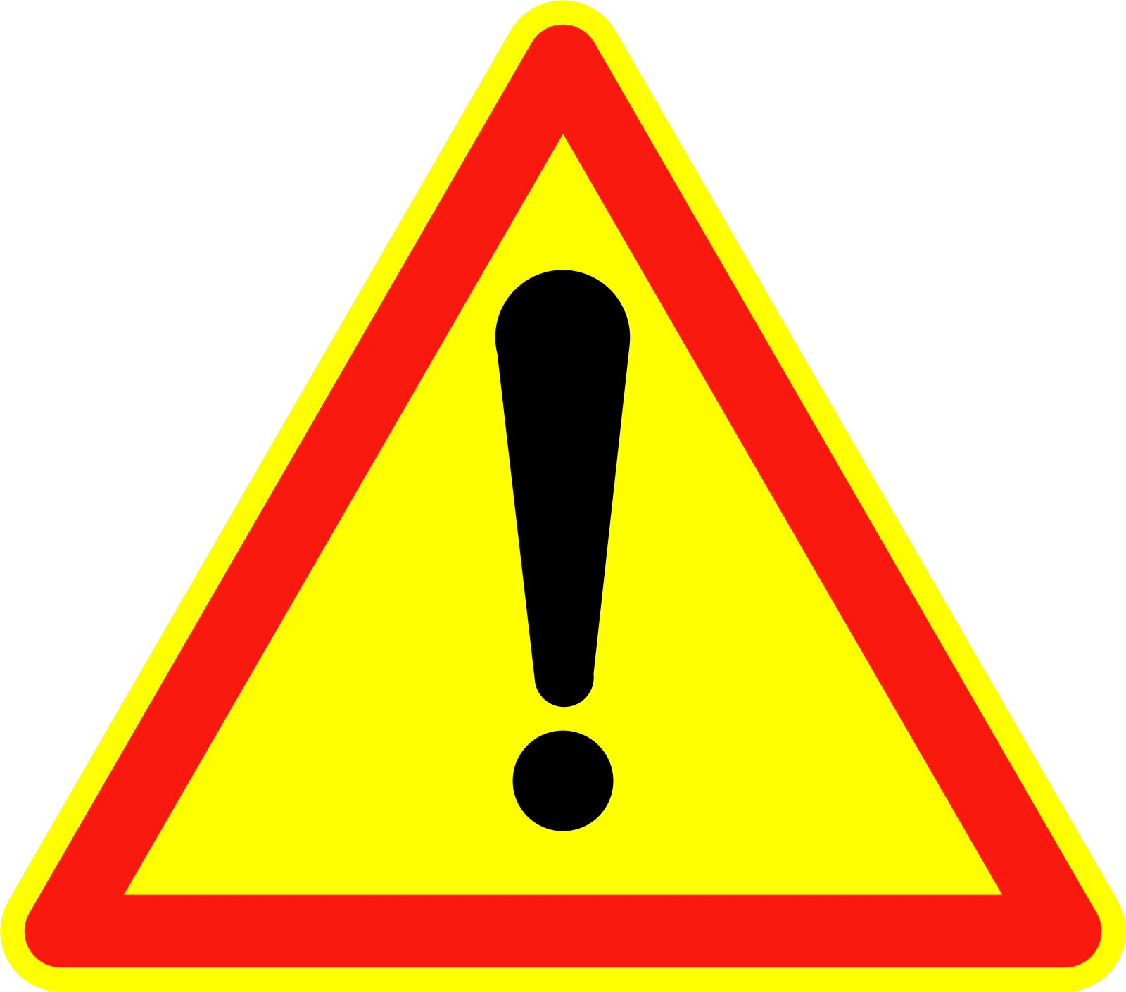 AK14 - Panneau routier Autre danger