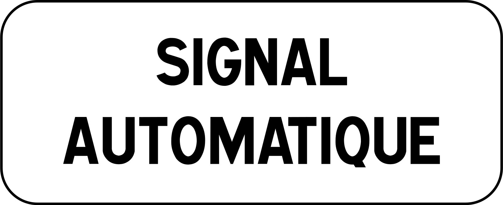 M9z - Panneau routier Autre indication