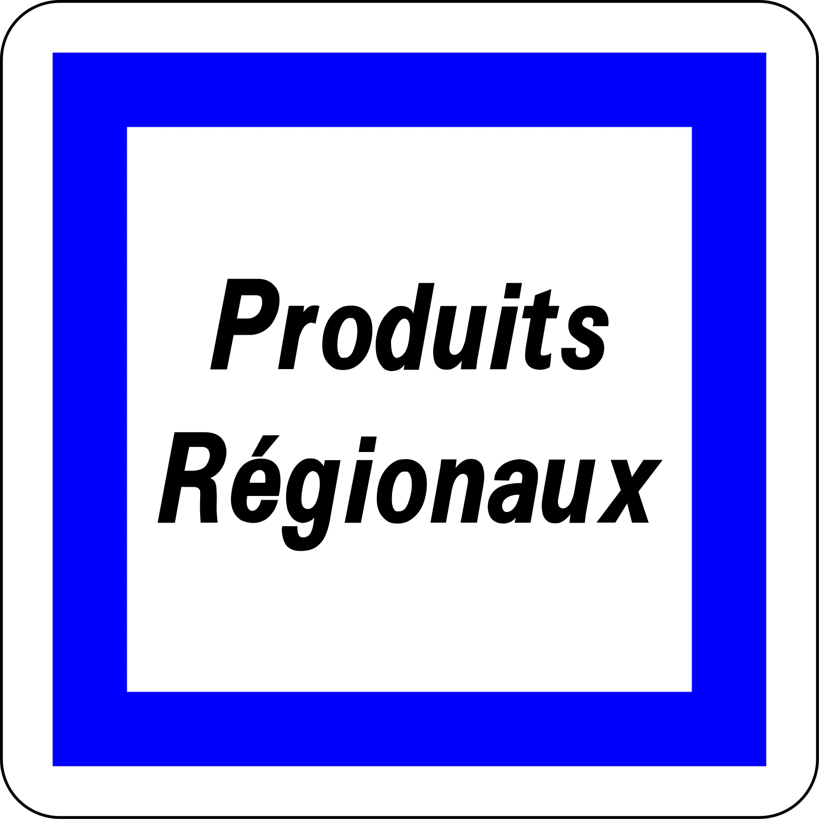 CE50 - Panneau routier Autres services