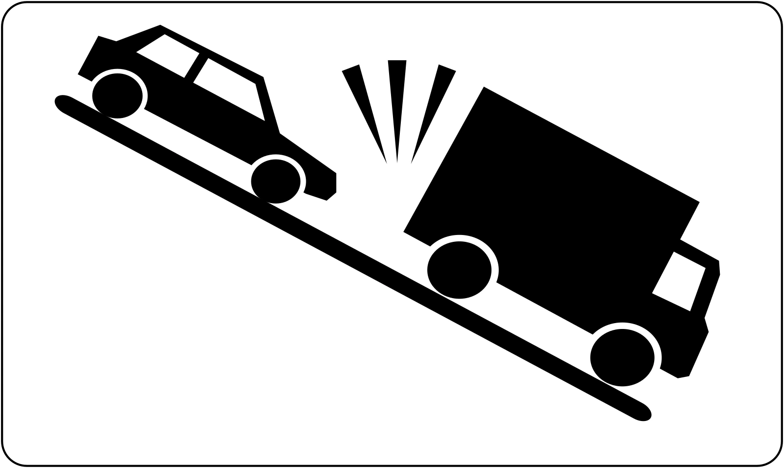 M9j - Panneau routier Risque d'accident