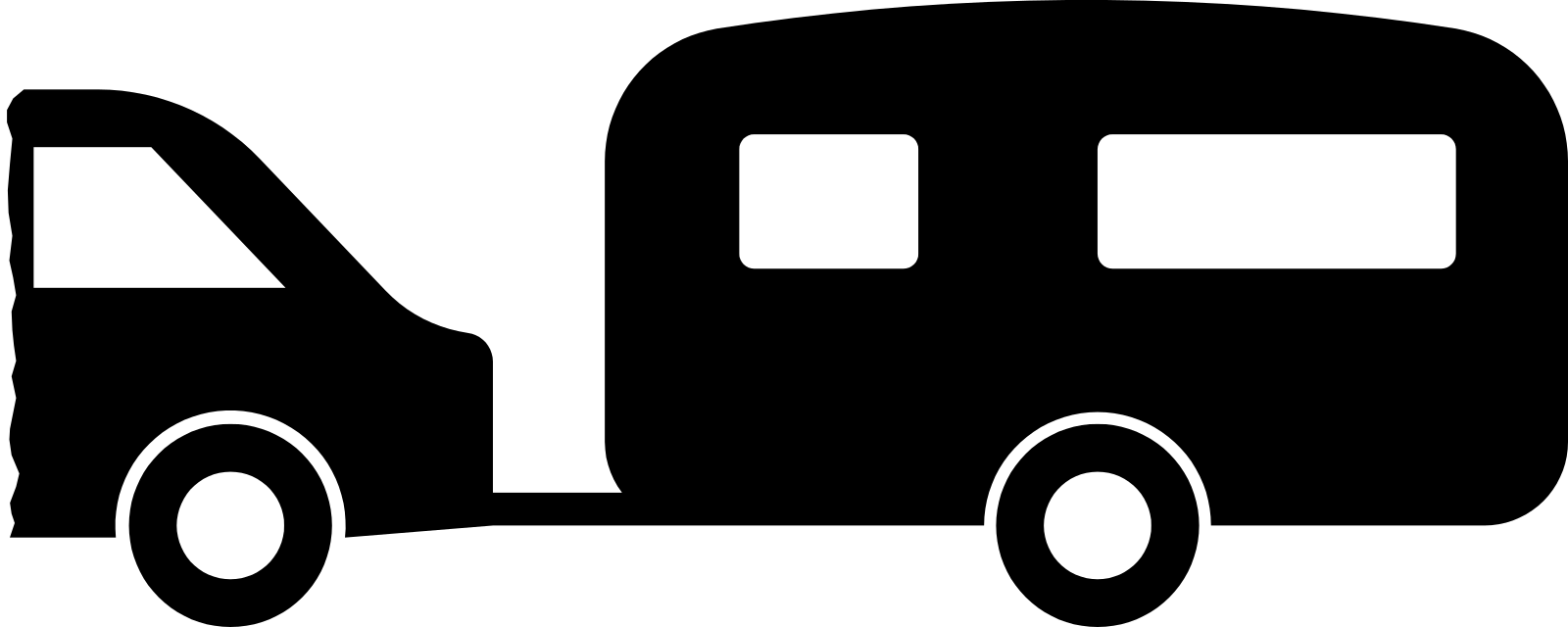 symbol-caravans - Kempingi znak drogowy