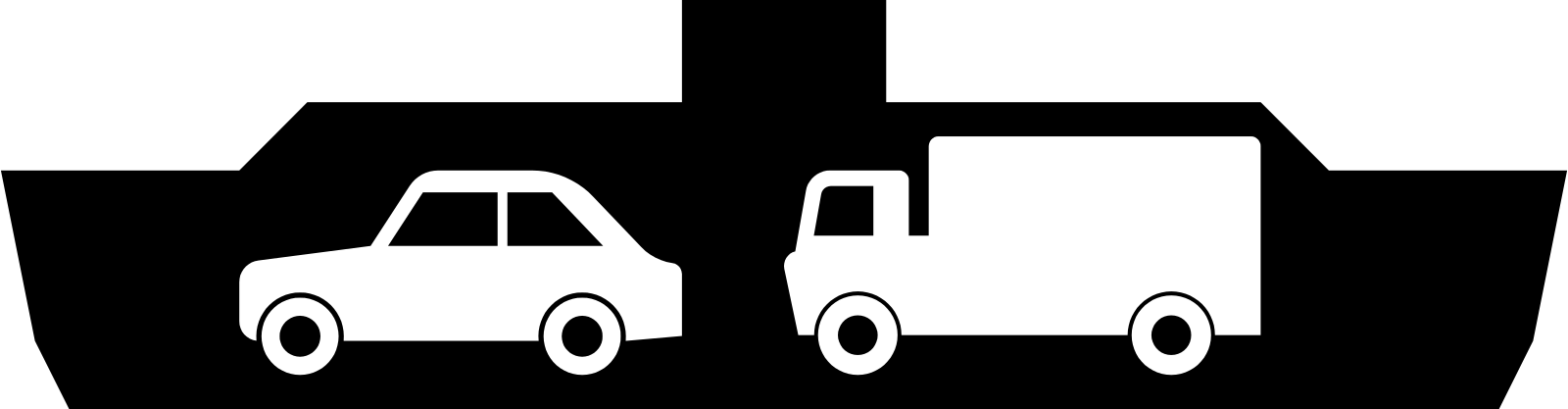 symbol-ferry - Prom znak drogowy