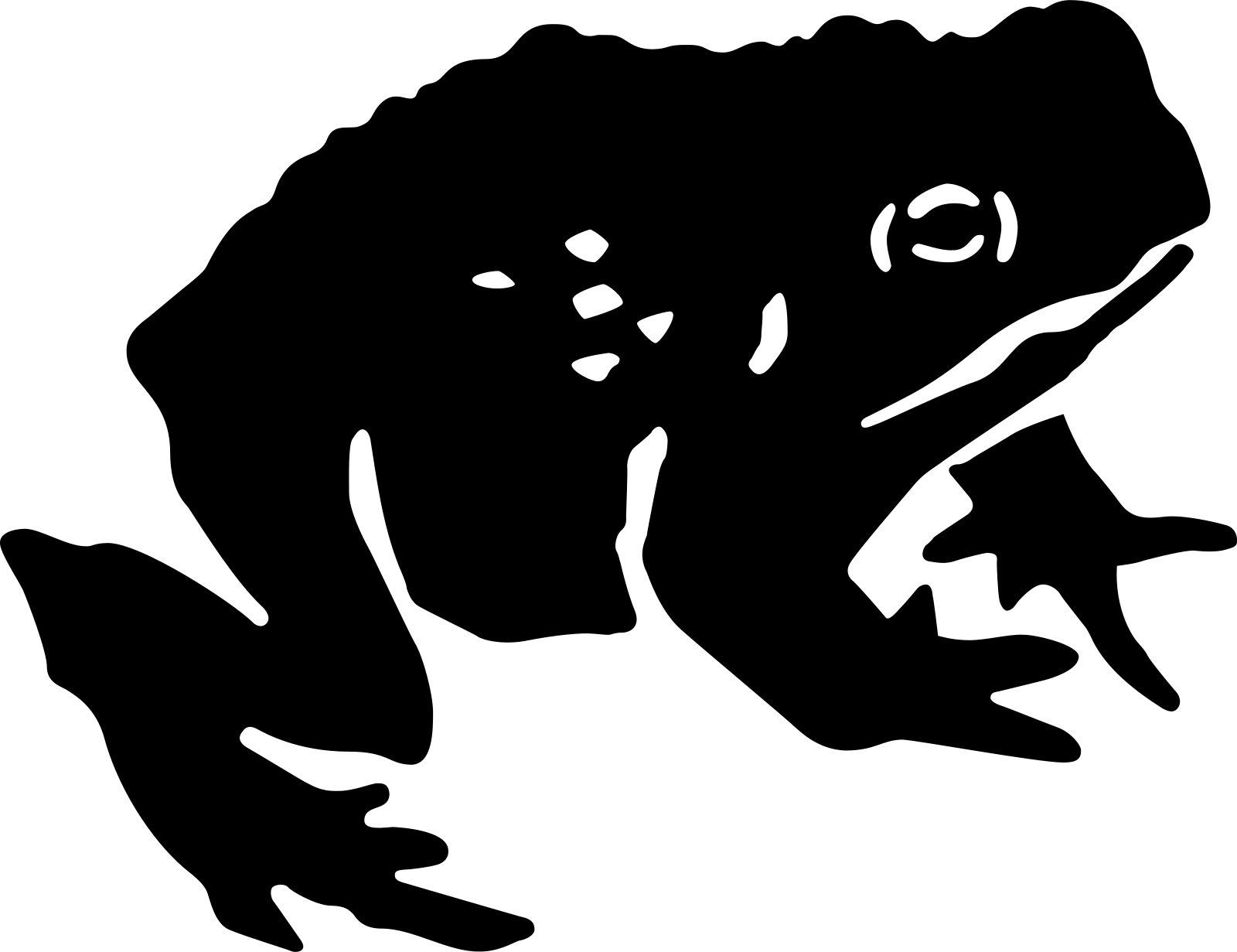 symbol-frogs - Ropuchy znak drogowy