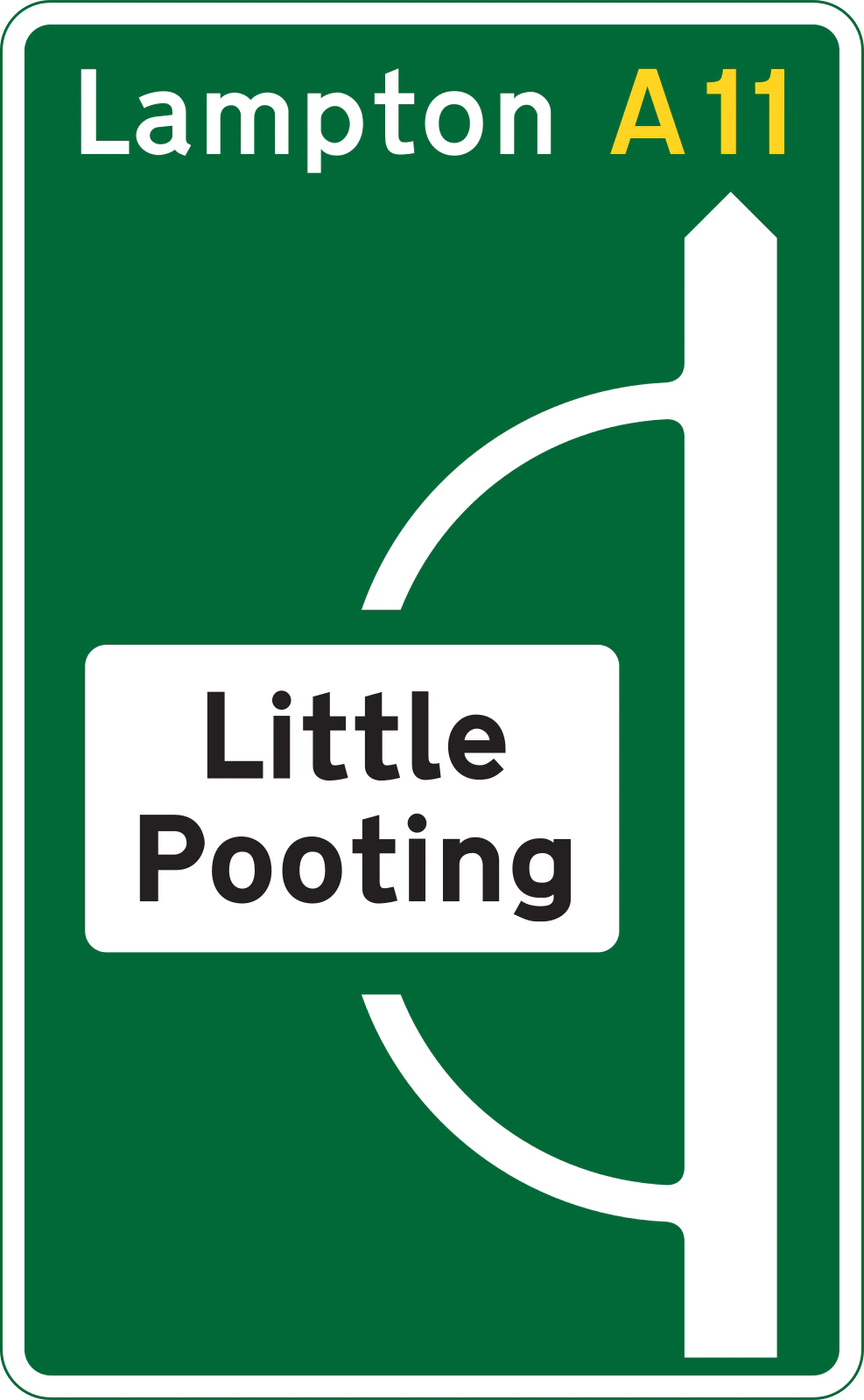 Image for the 2025 road sign