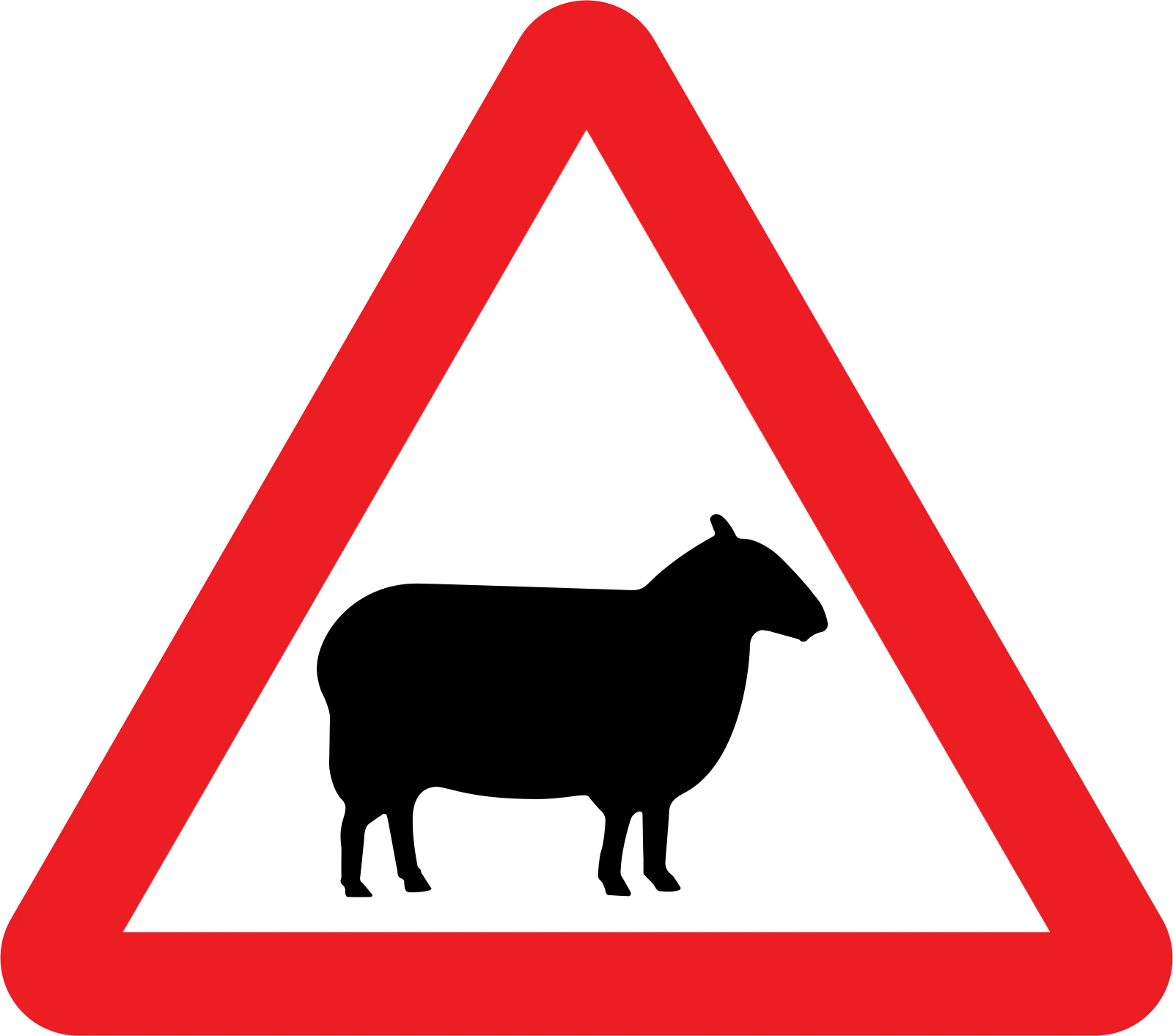 549 - Owce znak drogowy