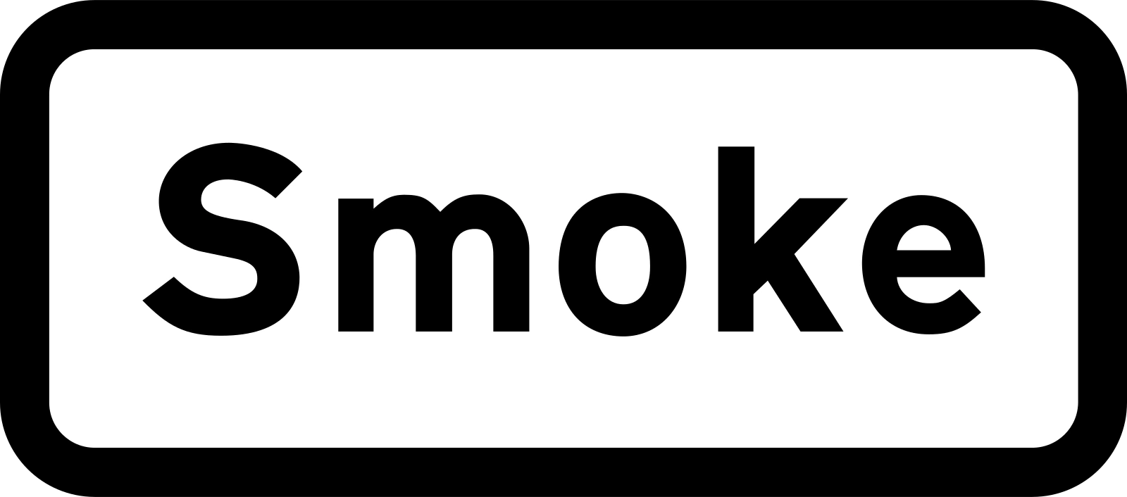 563V14 - Dym znak drogowy