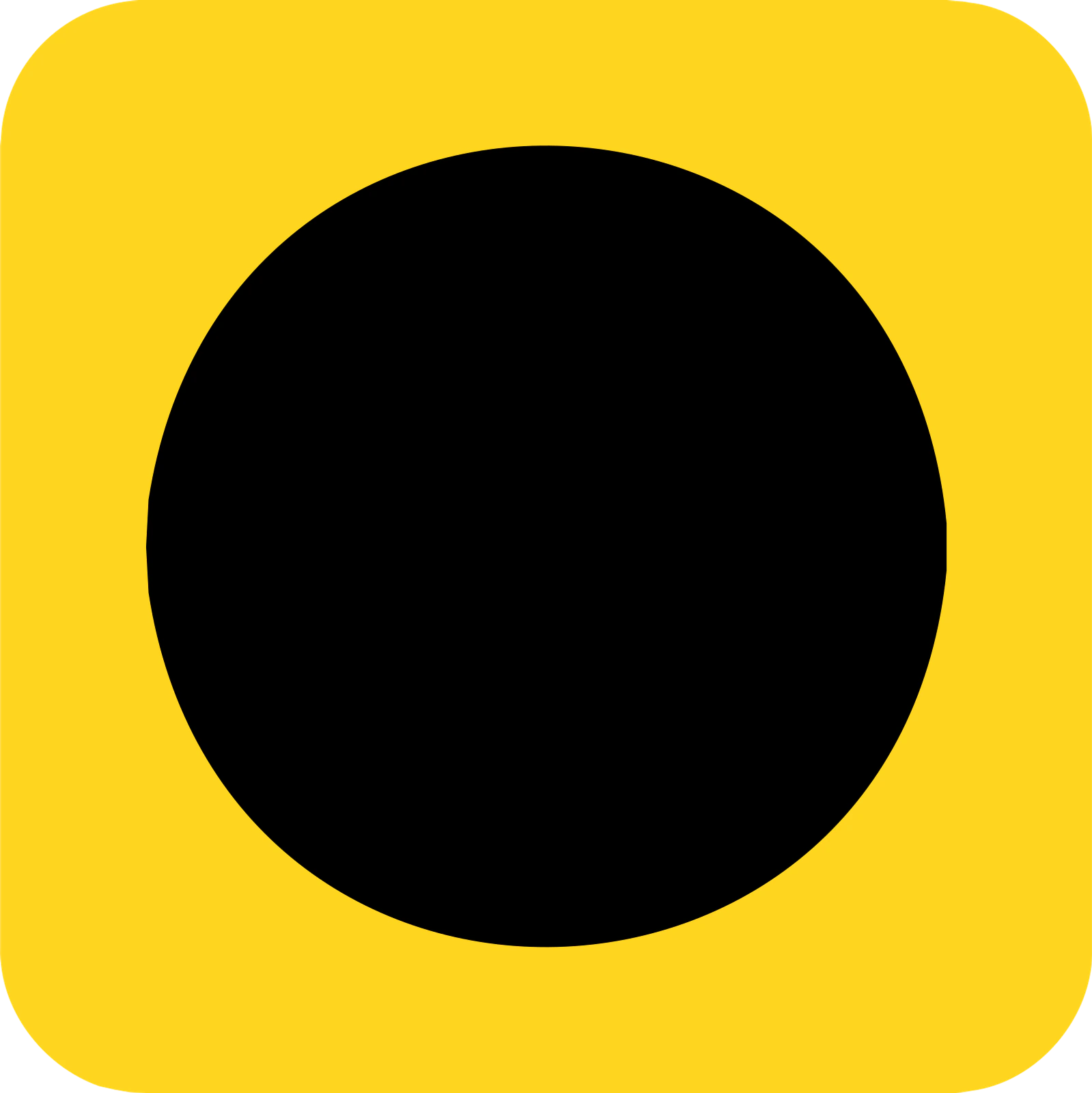Solid-Circle - Znak tymczasowej trasy objazdowej "Pełne koło" znak drogowy