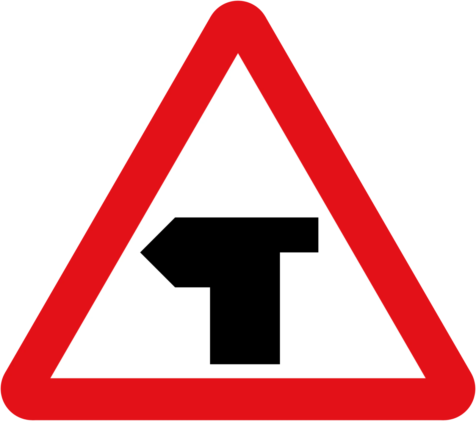505.1 - Cruce en T señal de tráfico