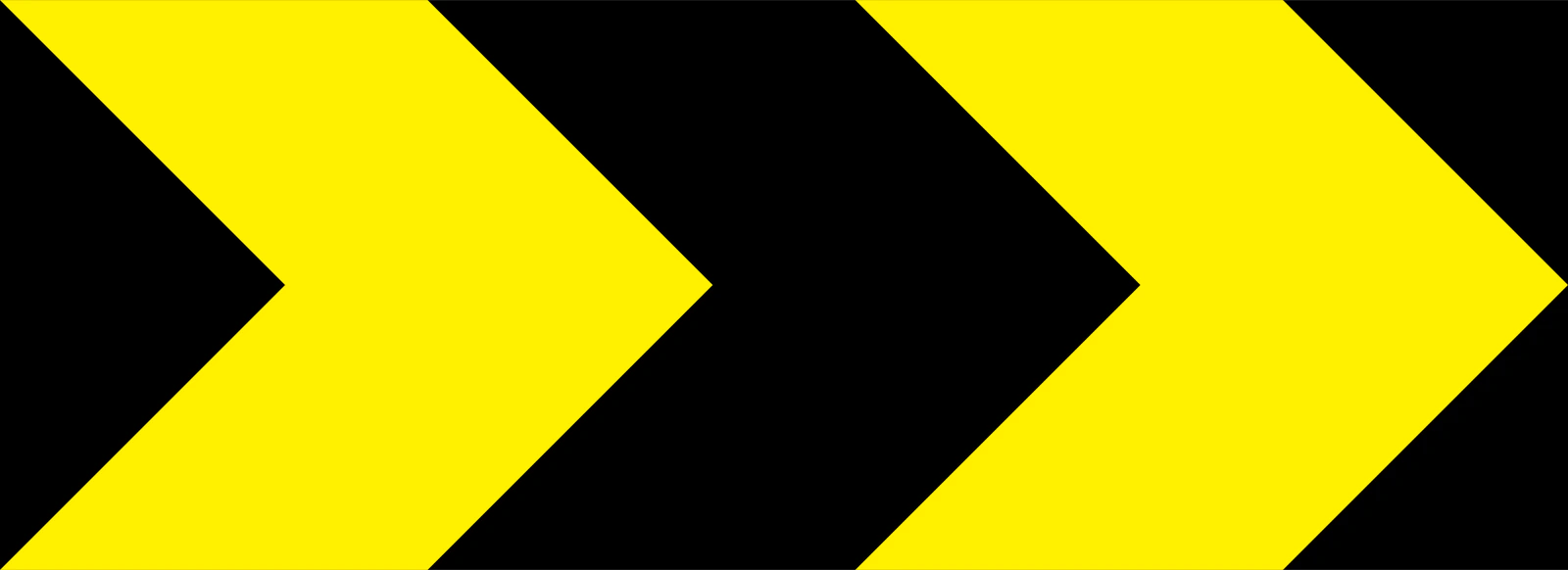 W-062R - Wielokrotne strzałki (dwie) - w prawo znak drogowy