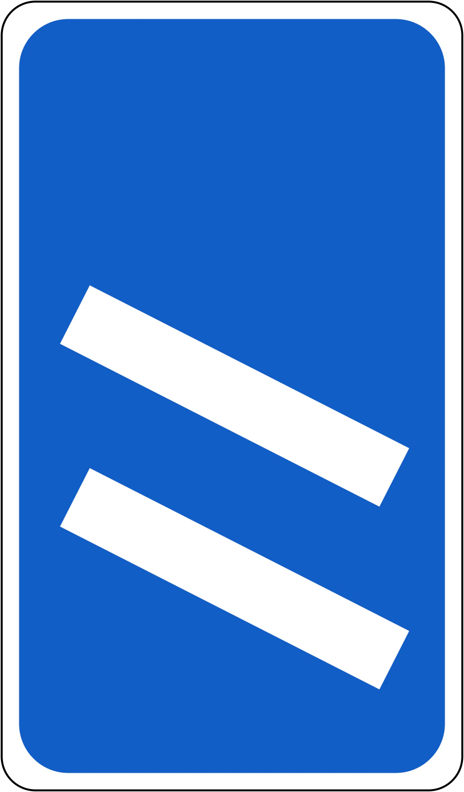 F-340 - Znak F 340.2 - Wskaźnik Odliczania (autostrada, 200 m) znak drogowy