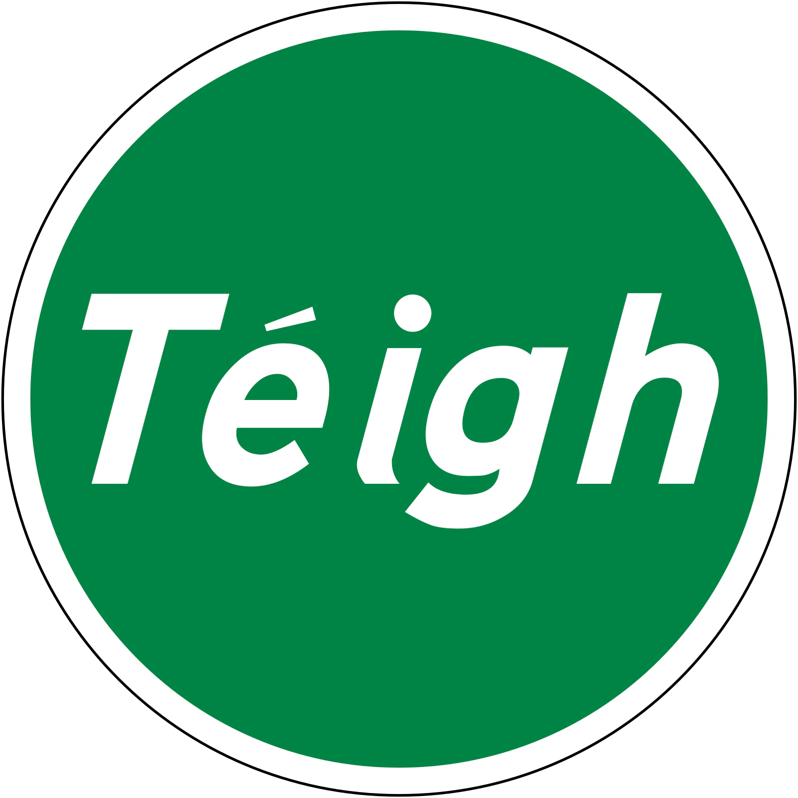 RUS-061 - Téigh (Kierowanie ręczne) znak drogowy
