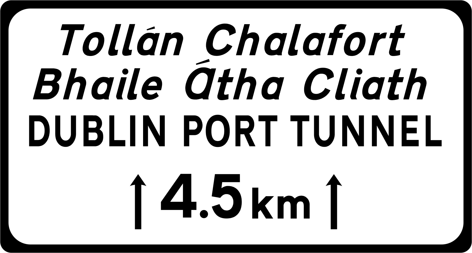 F-800 - Znak Informacji o Tunelu znak drogowy