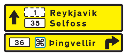 701.2 - Wegweisungszeichen Verkehrsschild