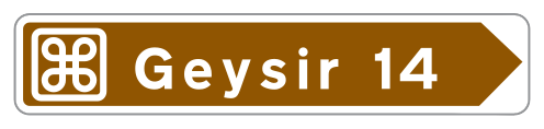 713.4 - Wegweiser-Richtungsschild Verkehrsschild