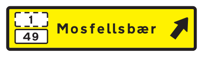 715.2 - Straßenabschlussmarkierung Verkehrsschild