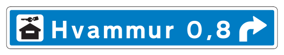 717 - Wegweiser Verkehrsschild