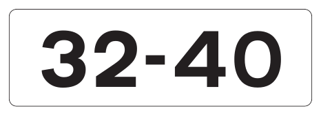 729.3 - Nummernschild-Schild Verkehrsschild