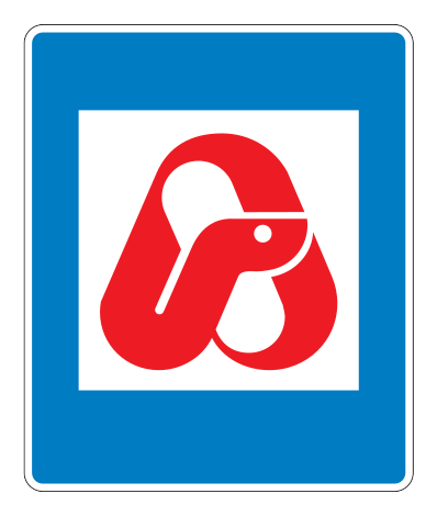 760.3 - Drogerie Verkehrsschild