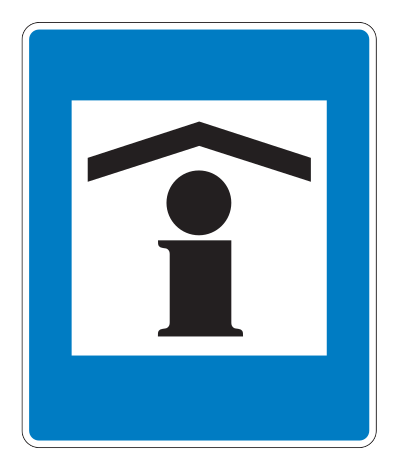 764.2 - Informationsschalter Verkehrsschild