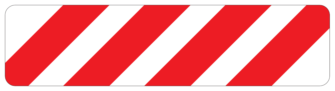 909F1 - Leitbake, Baustelle Verkehrsschild