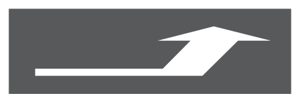 1034.1b - Richtpfeilmarkierung Verkehrsschild