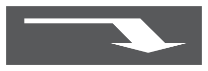 1034.1c - Richtungspfeil-Markierung Verkehrsschild