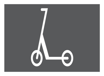 1039.2 - Symbol für Motorroller Verkehrsschild