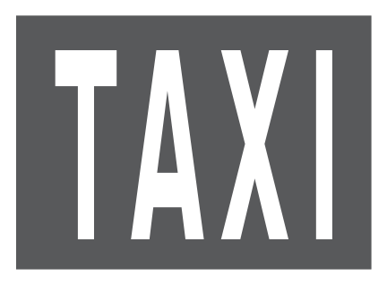 1050.3 - Aufschrift für Taxis Verkehrsschild