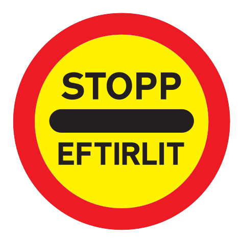 324 - Halt Verkehrsschild