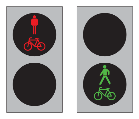 1186b - Sygnalizator dla cyklistów znak drogowy