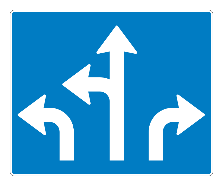 500.110.kvmvkh-1 - Sonderregelungsschild 500.110.kvmvkh-1 Verkehrsschild