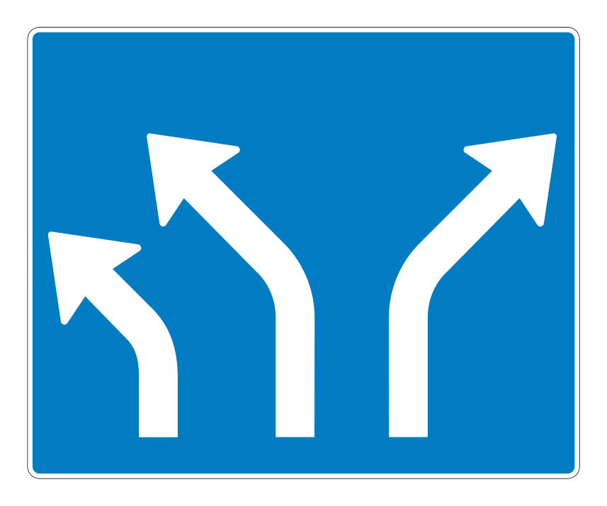 500.110.lvcvch-1 - Sonderregelzeichen 500.110.lvcvch-1 Verkehrsschild