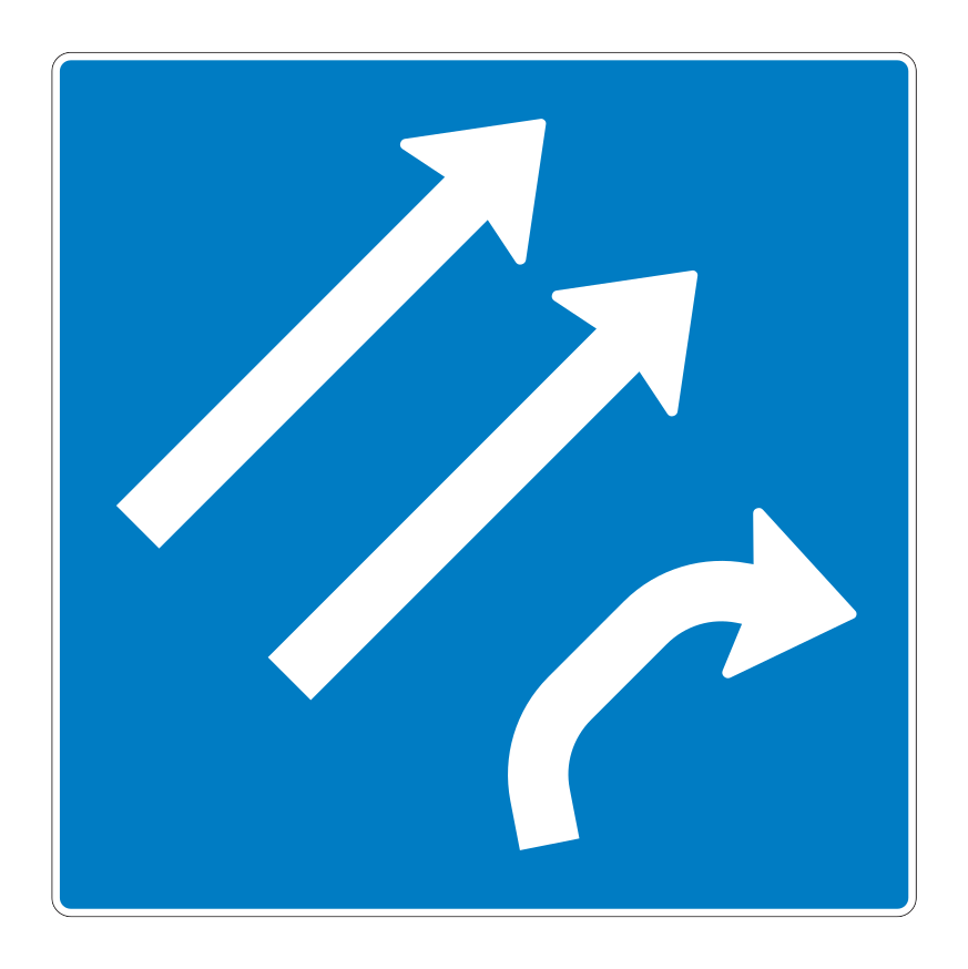 500.110x110.ttw_-1 - Sonderregelungsschild 500.110x110.ttw_-1 Verkehrsschild