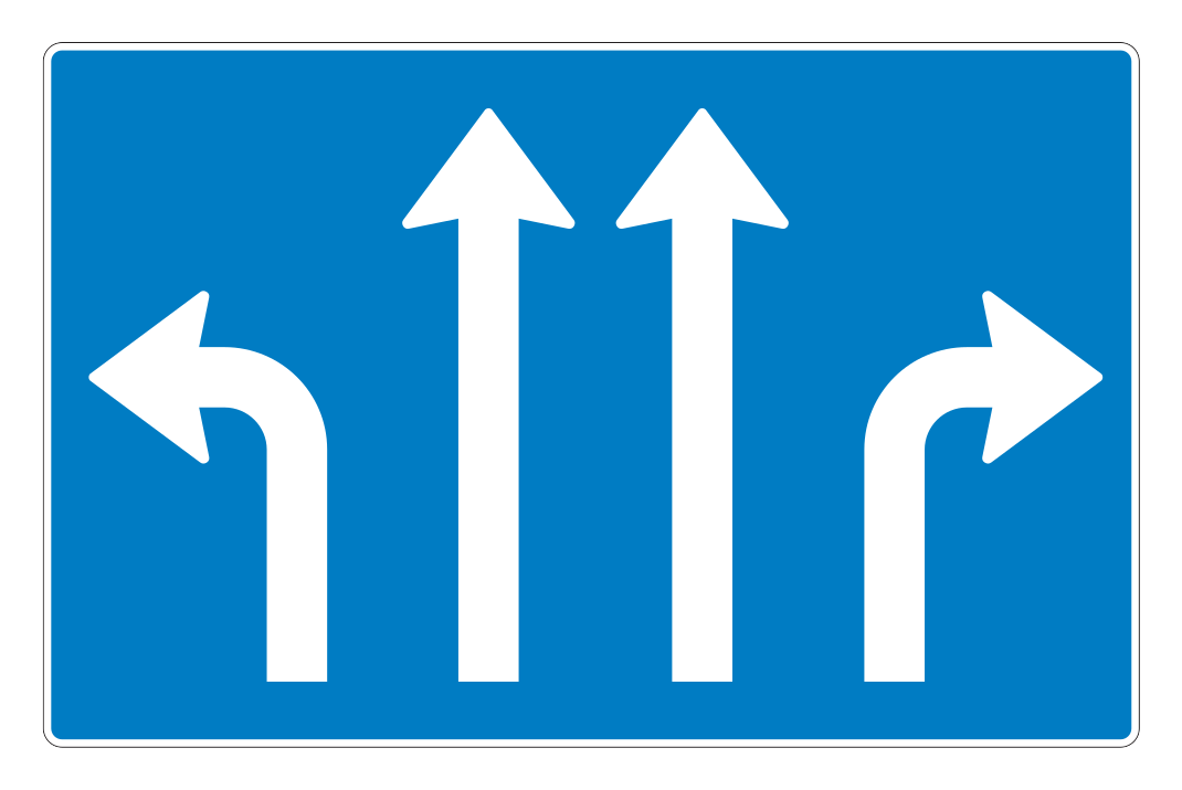 500.140.dvaadh-1 - Sonderregelungszeichen 500.140.dvaadh-1 Verkehrsschild