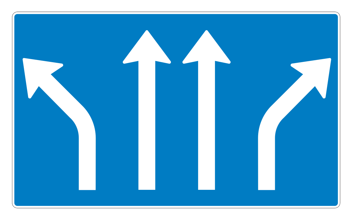 500.150.cvaach-1 - Sonderregelungsschild 500.150.cvaach-1 Verkehrsschild
