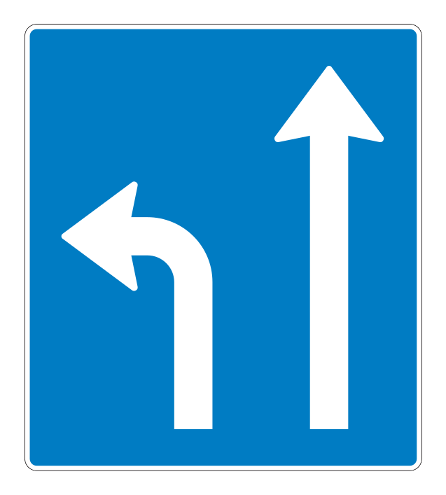 500.80.dva_-1 - Schild für Fahrstreifenregelung über Fahrbahnen 500.80.dva_-1 Verkehrsschild