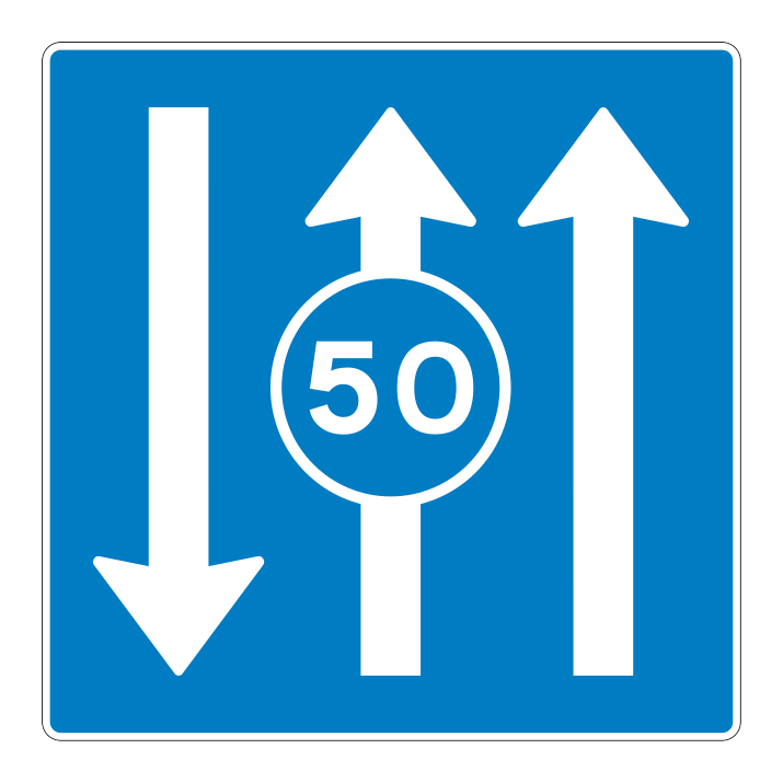 500.90.bxa_-1 - Sonderregelungszeichen 500.90.bxa_-1 Verkehrsschild