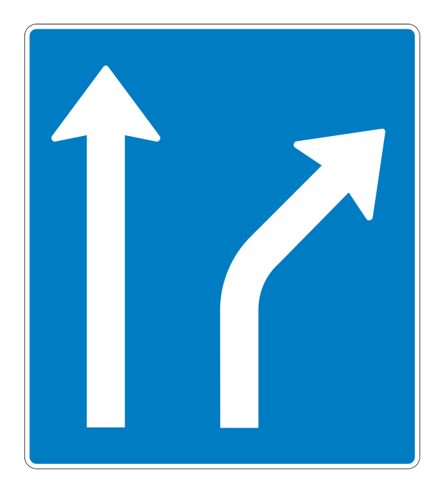 500g - Sonderfahrbahnmarkierung 500g Verkehrsschild
