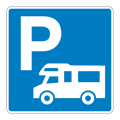 553.5 - Wohnmobilparkplatz Verkehrsschild