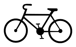 807.6 - Zusatzschild „Fahrrad“ Verkehrsschild