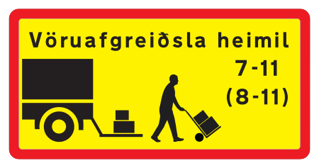 808.5 - Zusatzzeichen mit Text Verkehrsschild