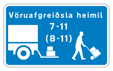 808.6 - Zusatzzeichen Text Verkehrsschild