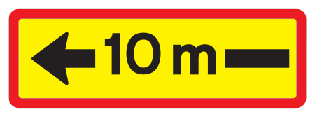 828.4 - Geltungsbereich Verkehrsschild