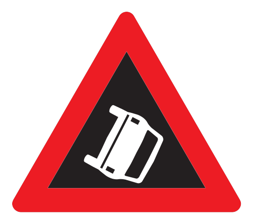 153 - Dynamisches Unfallzeichen Verkehrsschild