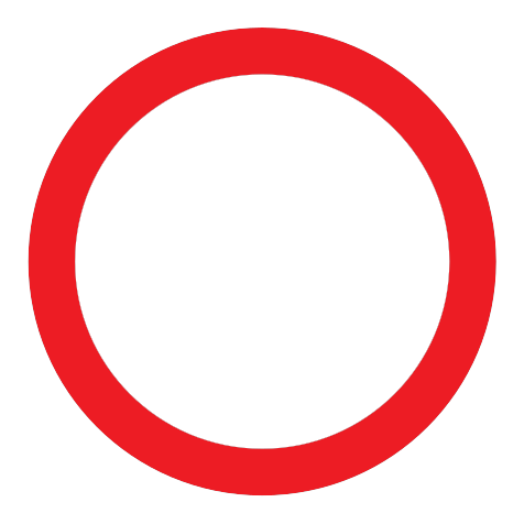 306.0 - Dynamisches Fahrverbot Verkehrsschild